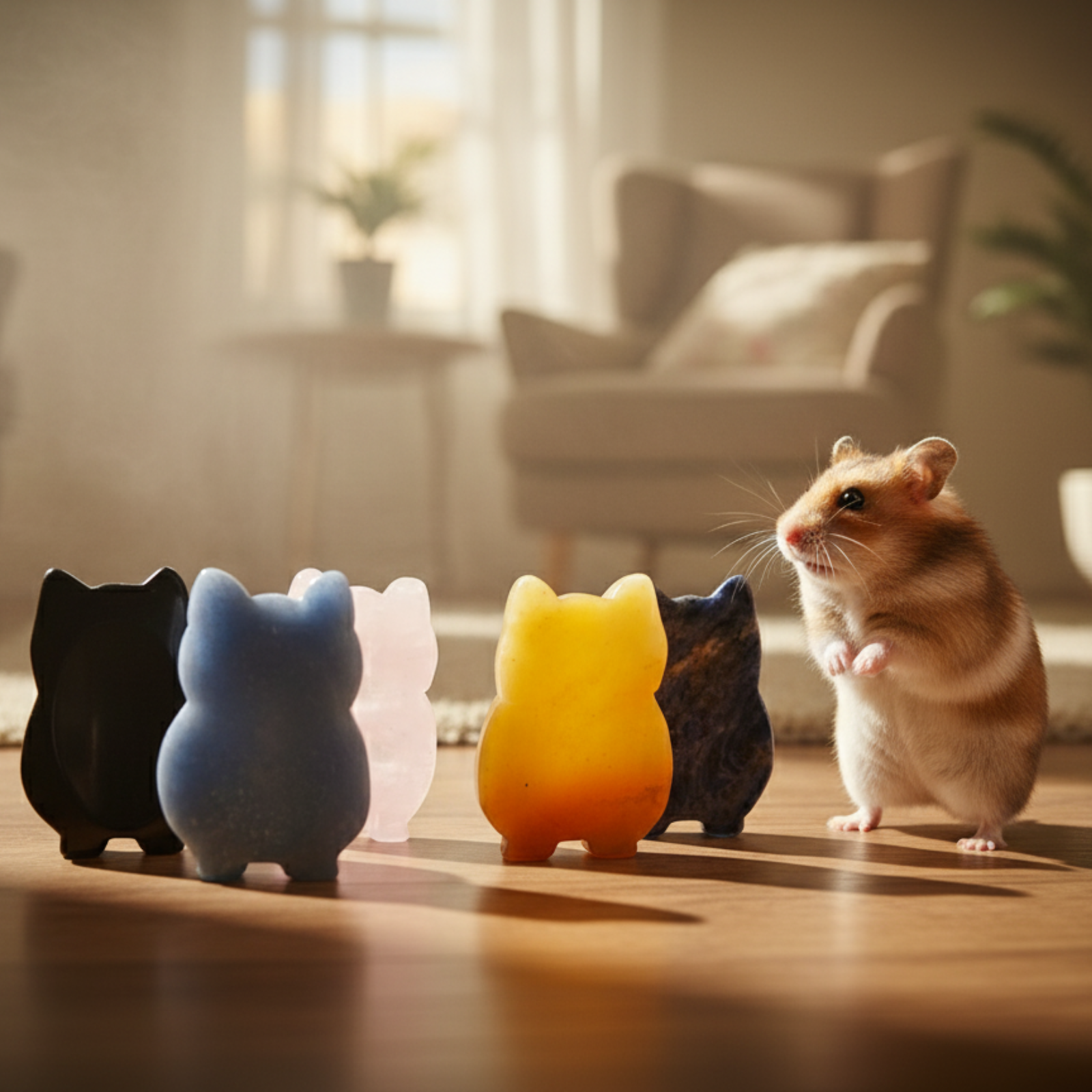 Pico - Hamster Shaped Worry Stone