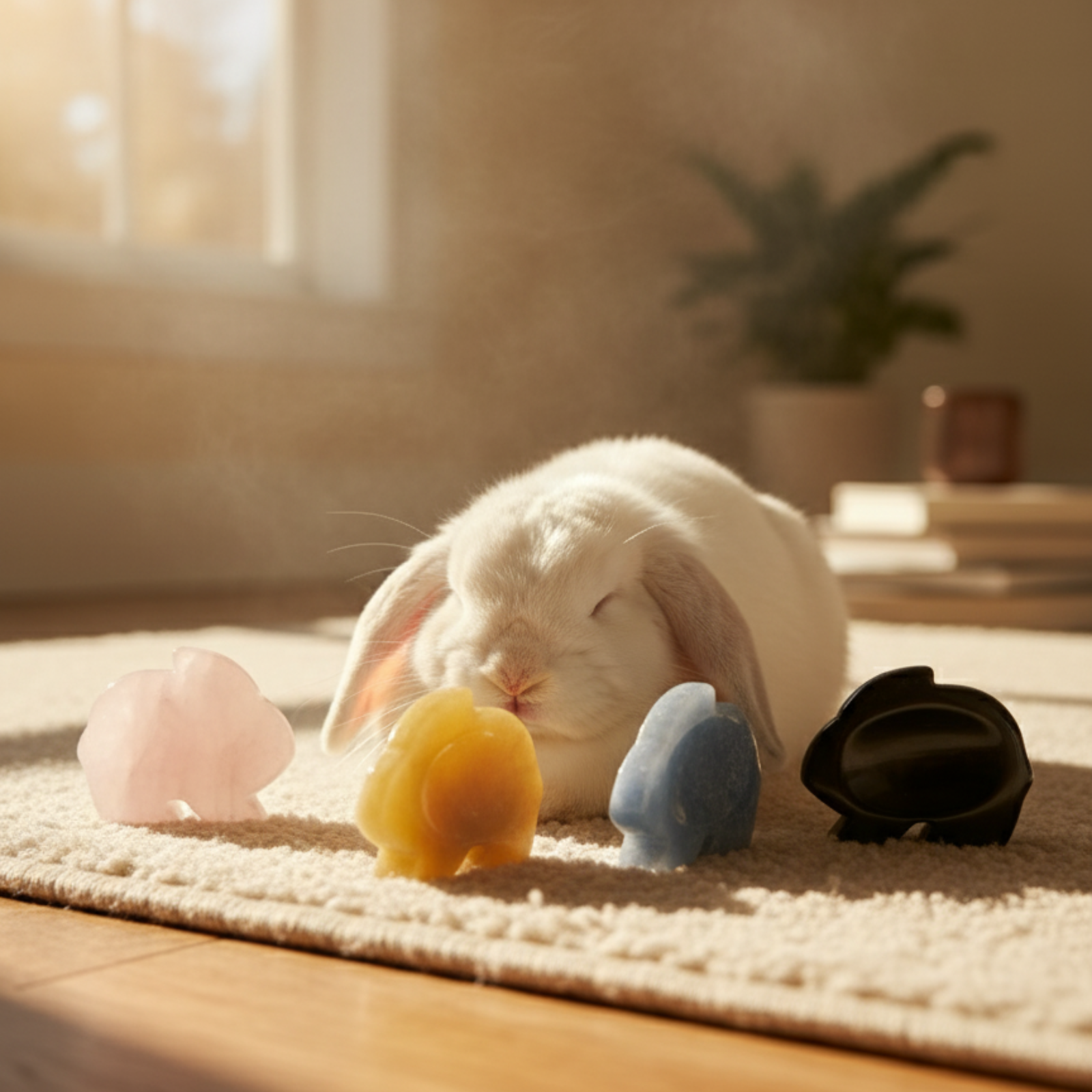 Lumi – Rabbit Shaped Worry Stone