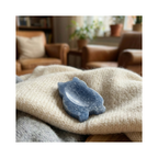 Pico the Blue Aventurine – Hamster Shaped Worry Stone