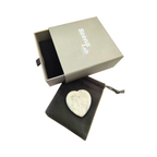 Lovi the White Howlite - Heart Shape Worry Stone