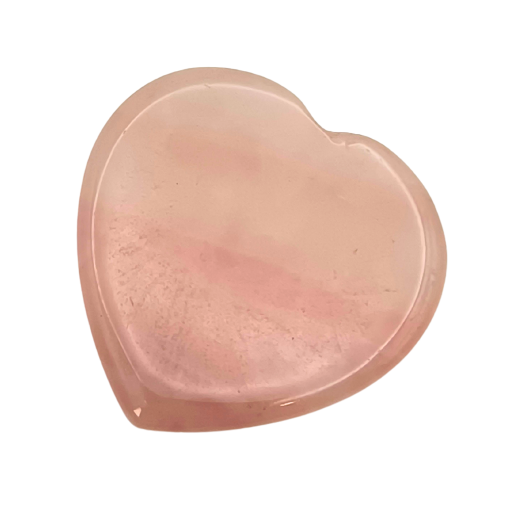 Lovi the Rose Quartz - Heart Shape Worry Stone