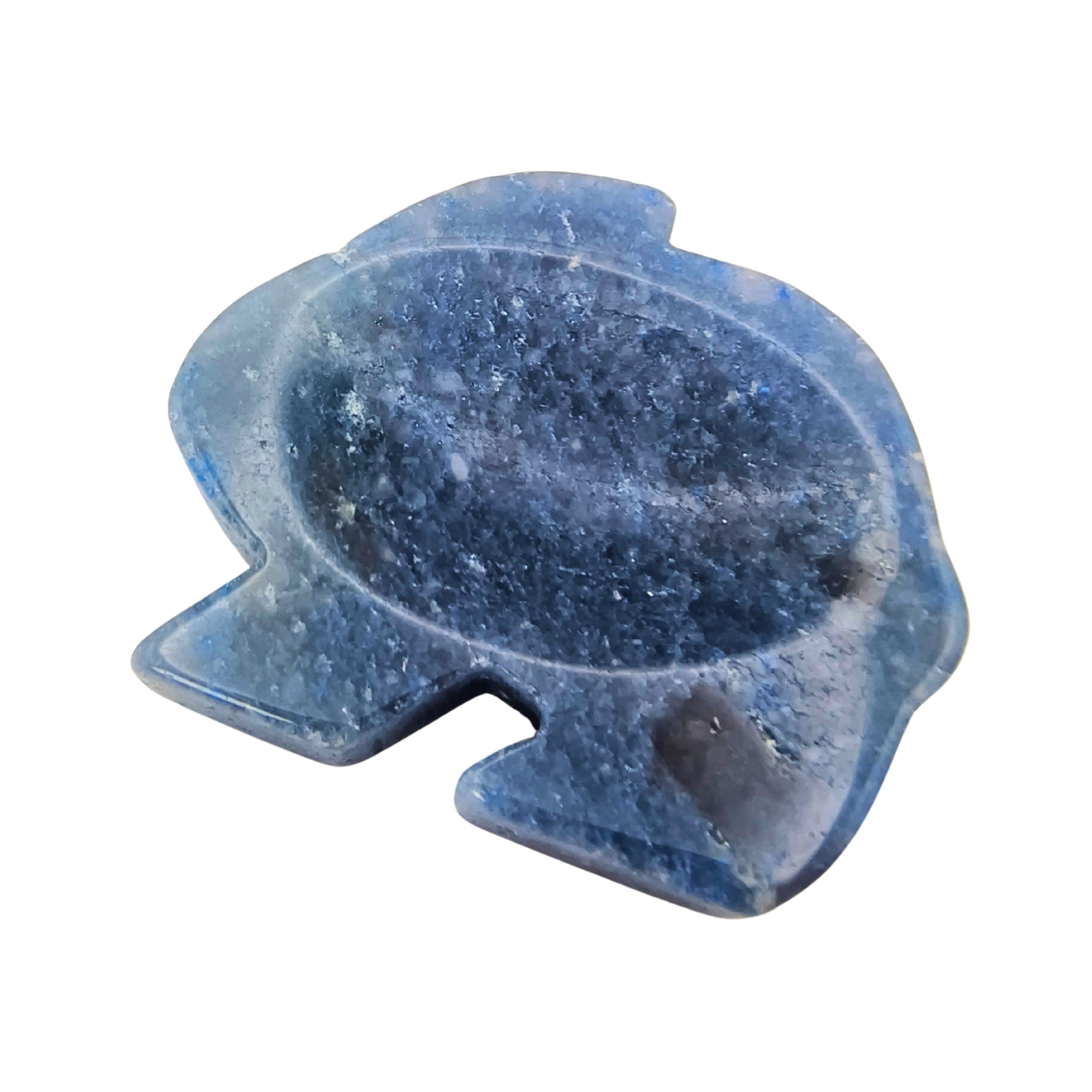 Lumi the Blue Aventurine– Rabbit Shaped Worry Stone