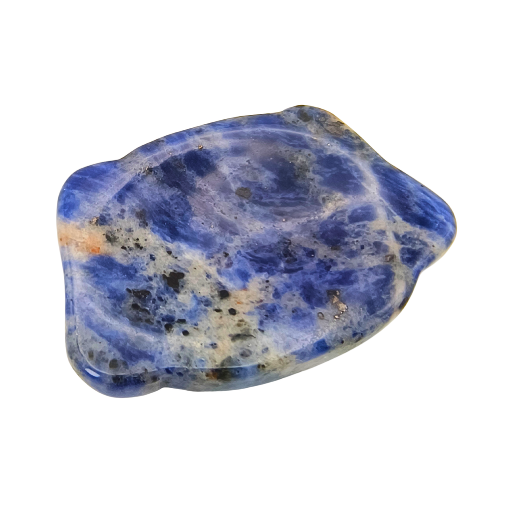 Buddy the Sodalite – Dog Shaped Worry Stone