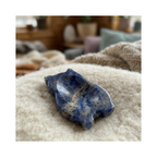 Pico the Sodalite – Hamster Shaped Worry Stone