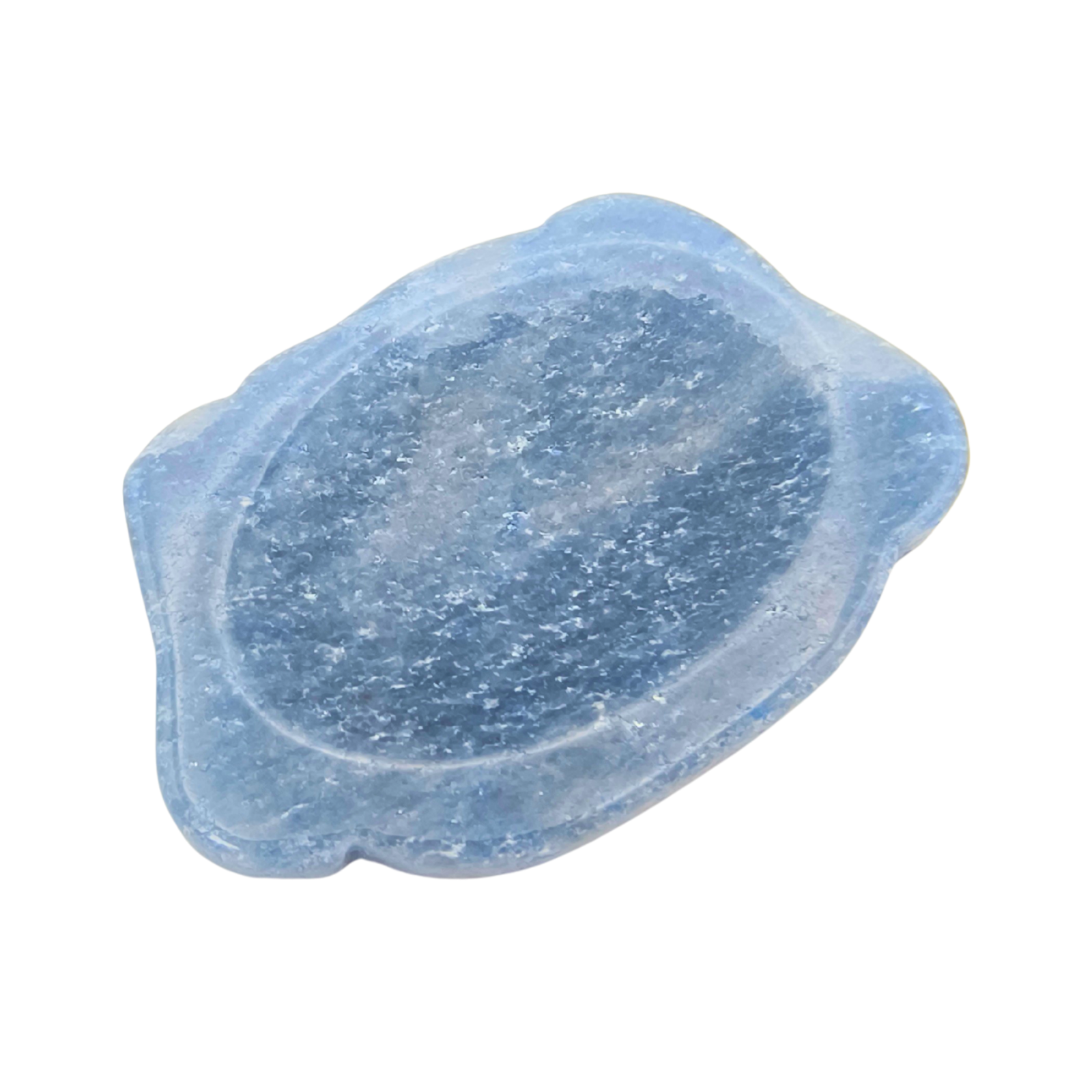 Buddy the Blue Aventurine – Dog Shaped Worry Stone