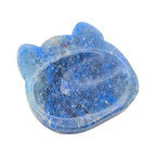 Luna the Blue Aventurine – Cat Shaped Worry Stone