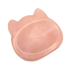 Luna the Rose Quartz – Cat Shaped Worry Stone