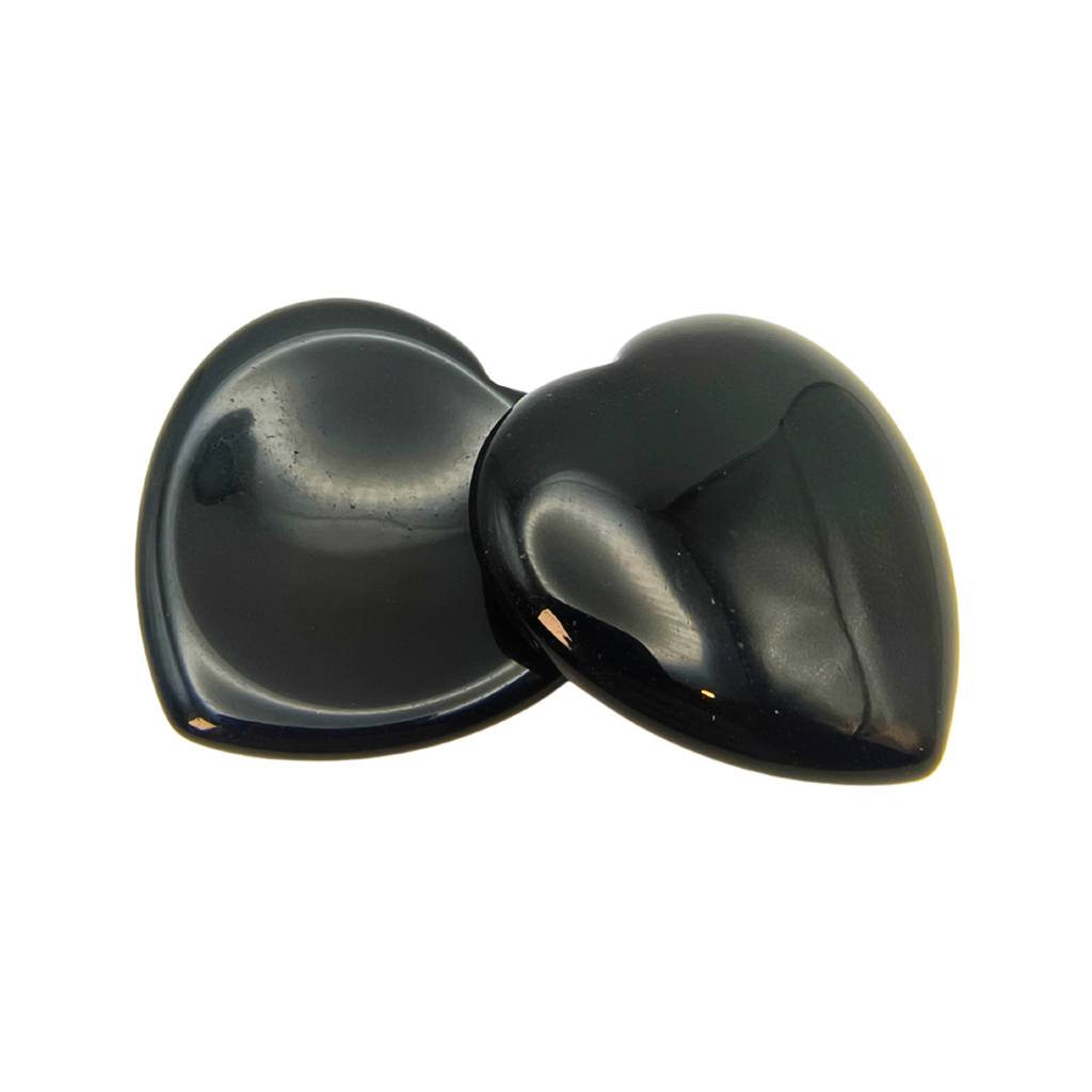 Lovi the Obsidian -  Heart Shape Worry Stone