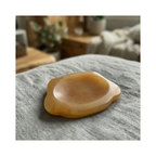 Buddy the Yellow Jade – Dog Shaped Worry Stone